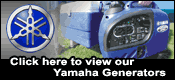 Blue Yamaha Generator